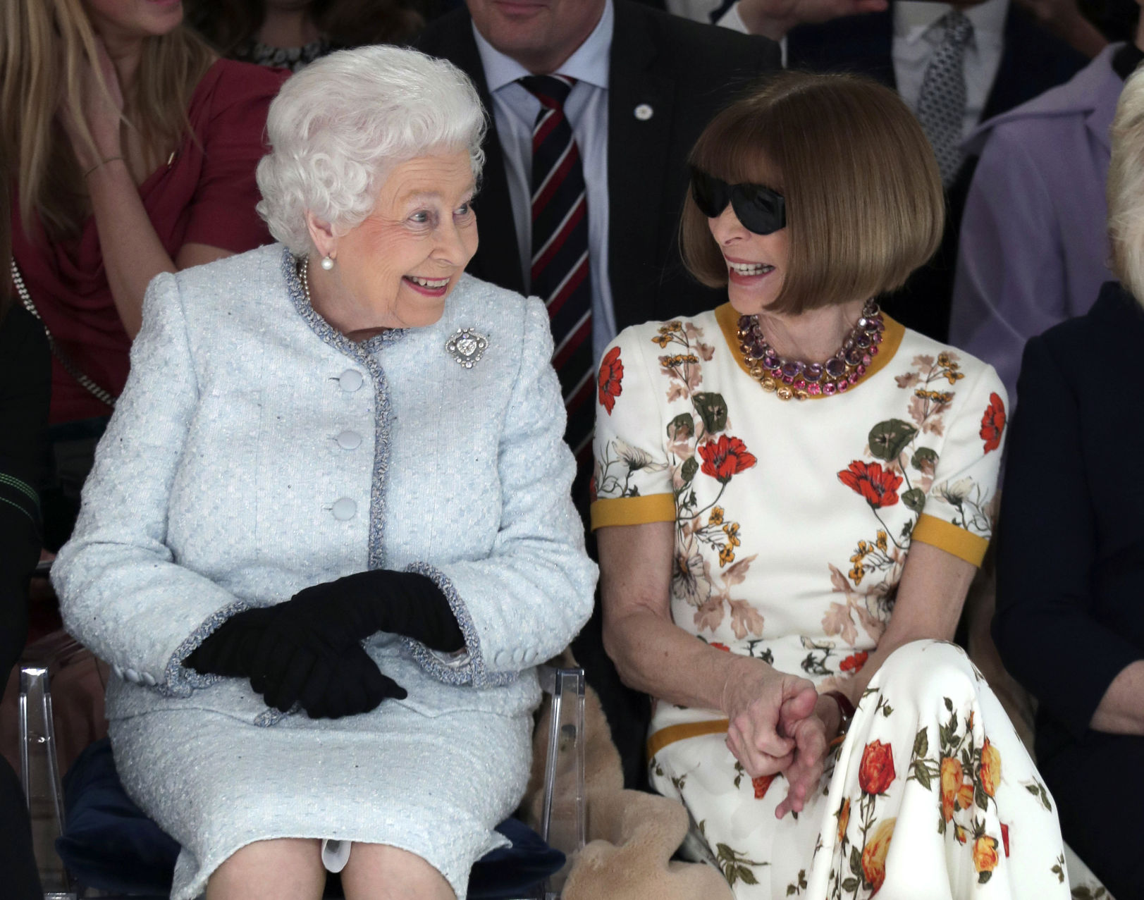 2018: Queen Elizabeth II and Anna Wintour